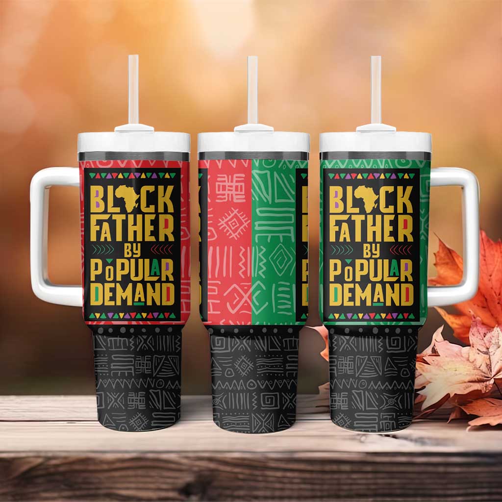 Black Father By Popular Demand Tumbler With Handle African Art DT03