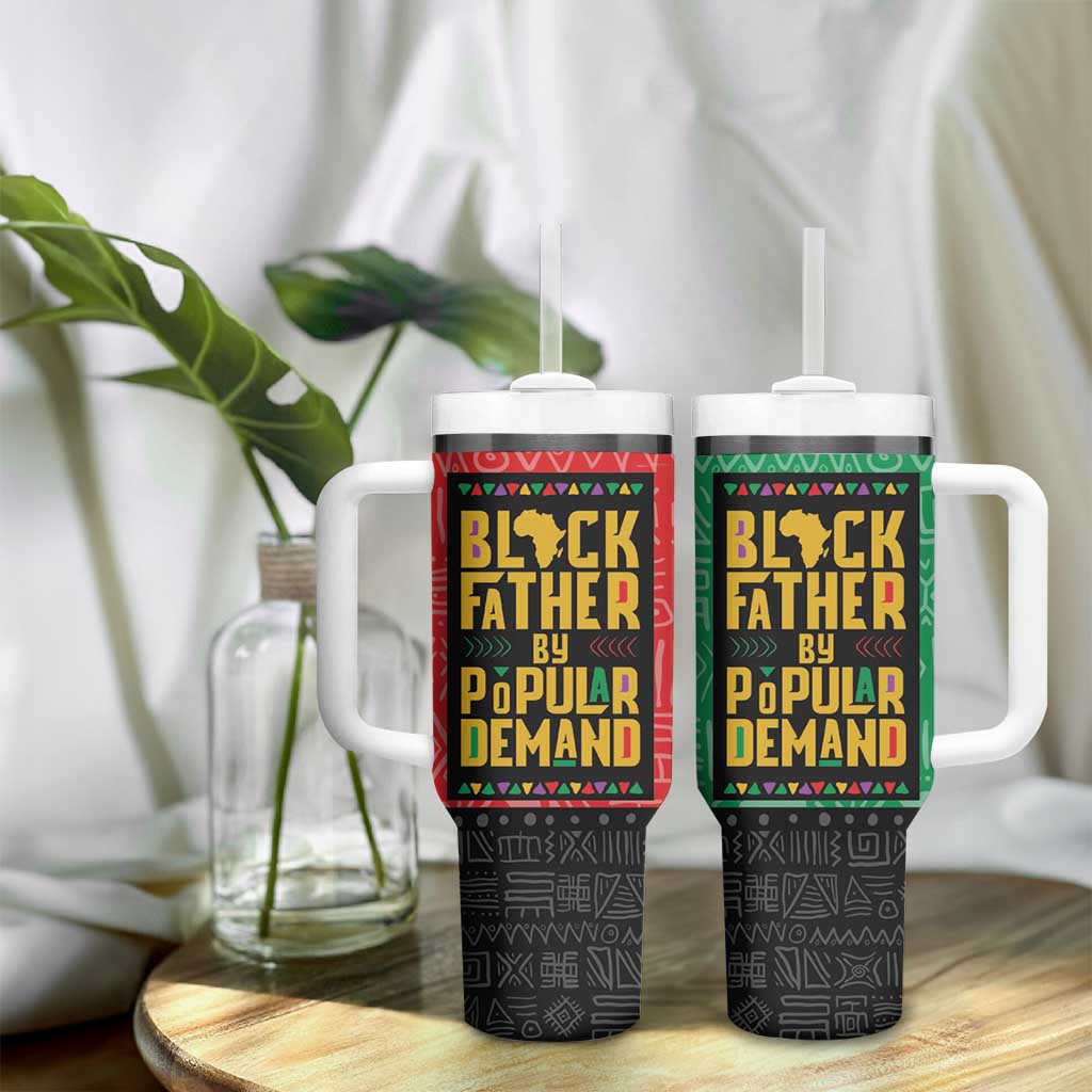 Black Father By Popular Demand Tumbler With Handle African Art DT03