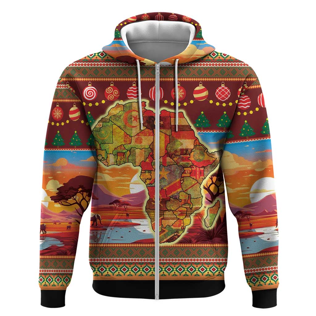 African Heritage and Celebrated Christmas Hoodie DT03