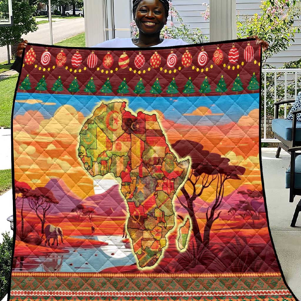 African Christmas Quilt Afro Heritage and Celebrated DT03