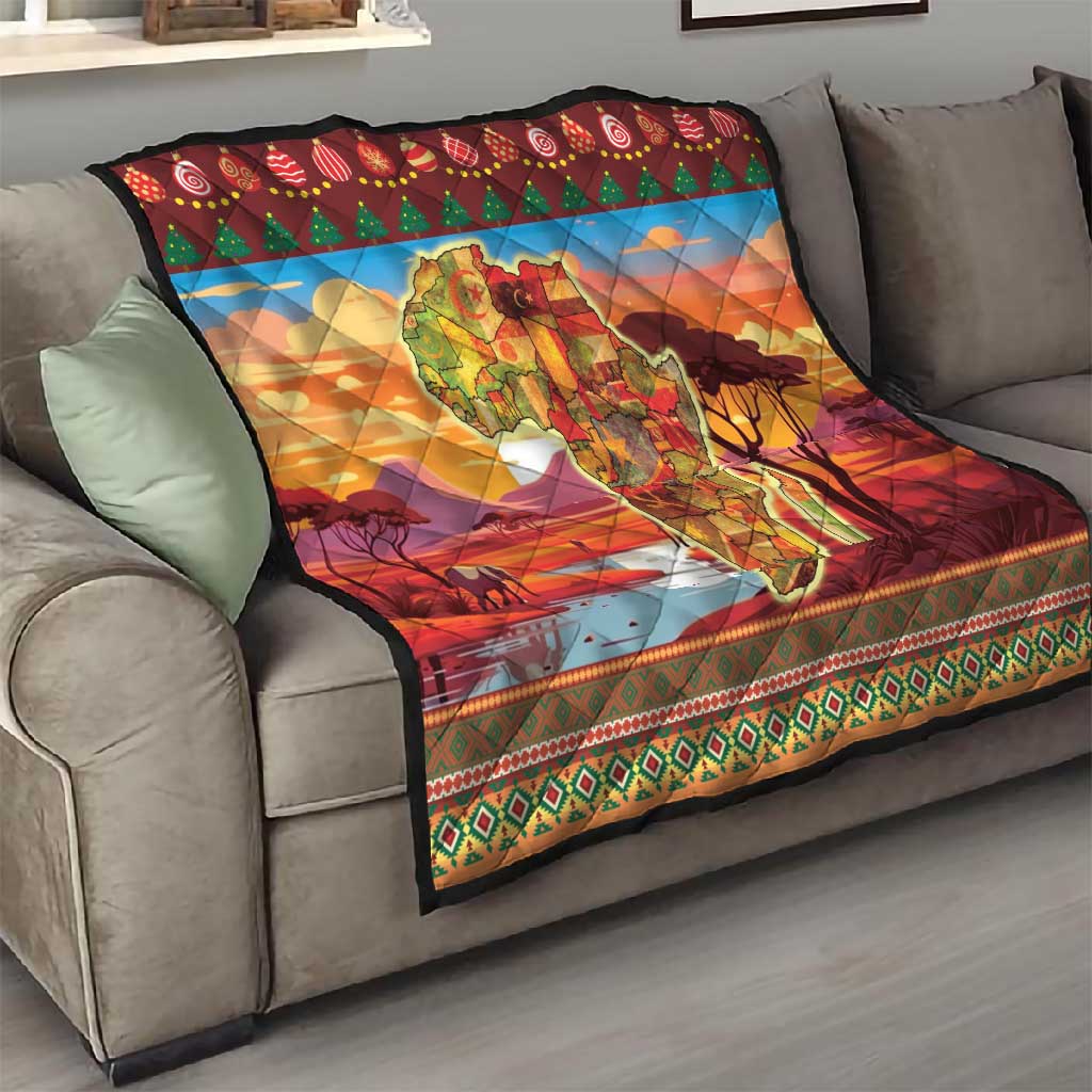 African Christmas Quilt Afro Heritage and Celebrated DT03