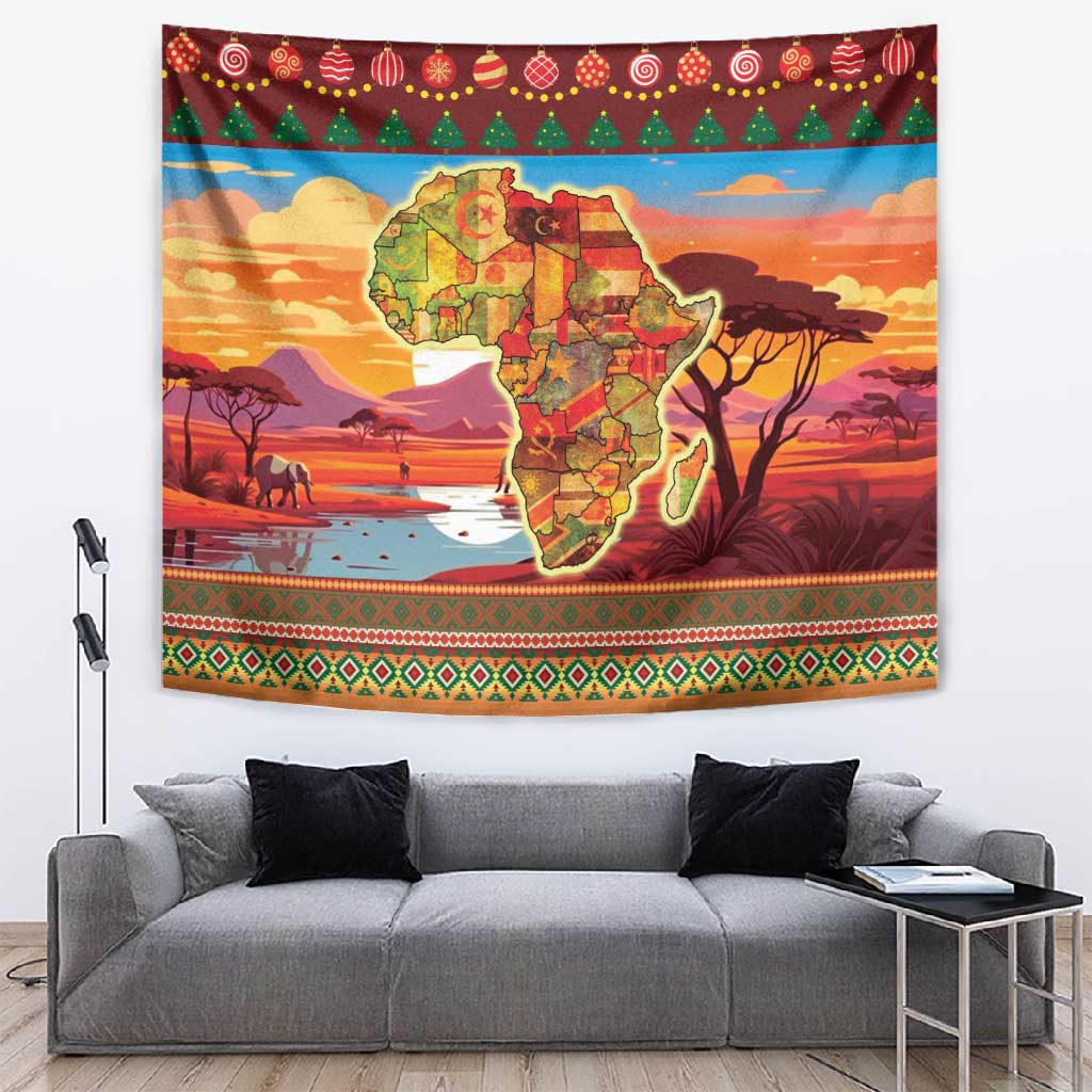 African Christmas Tapestry Afro Heritage and Celebrated DT03
