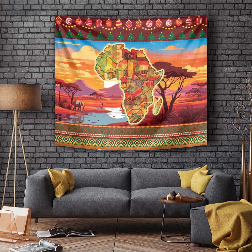 African Christmas Tapestry Afro Heritage and Celebrated DT03