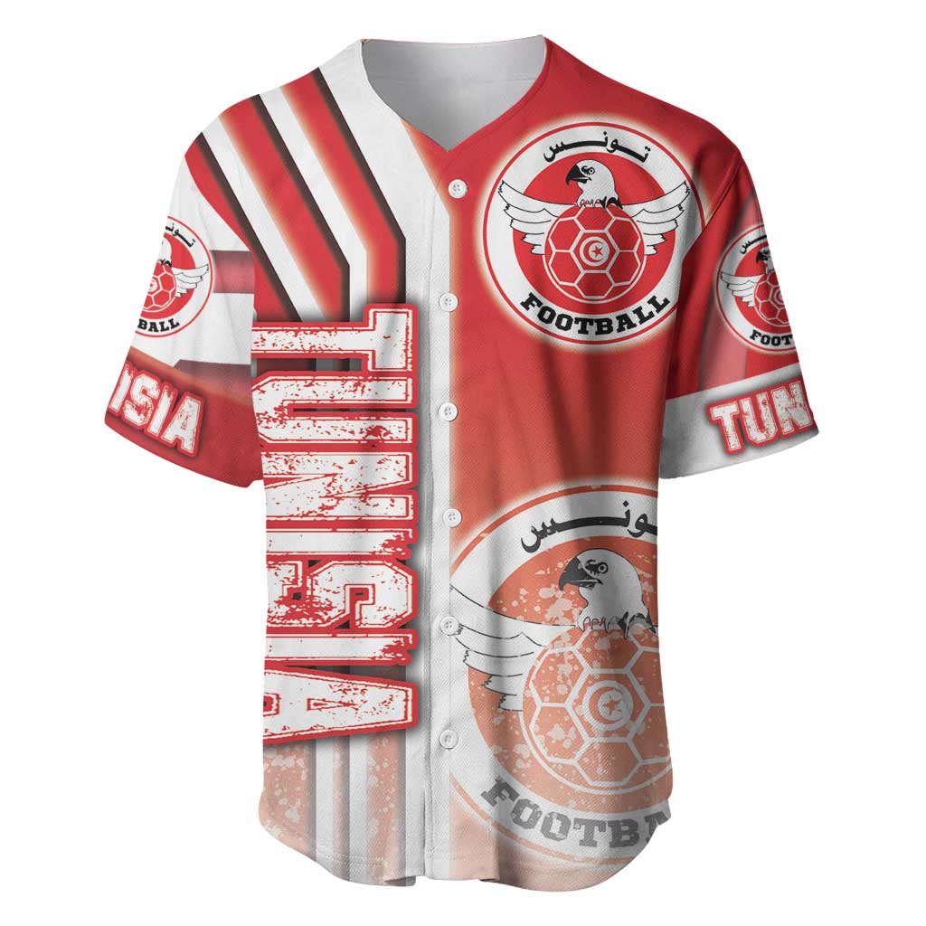 Tunisia Soccer Baseball Jersey Eagles of Carthage Football - Road To Champion DT03