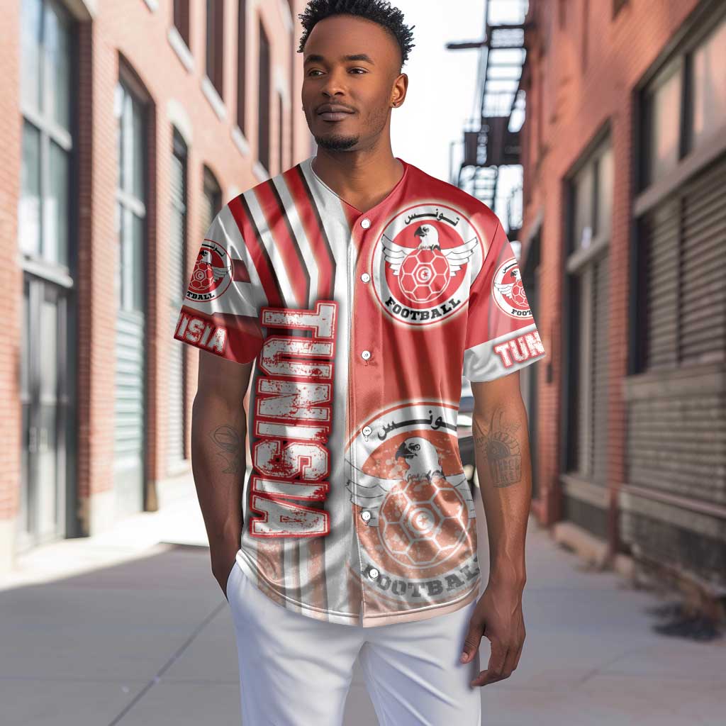Tunisia Soccer Baseball Jersey Eagles of Carthage Football - Road To Champion DT03