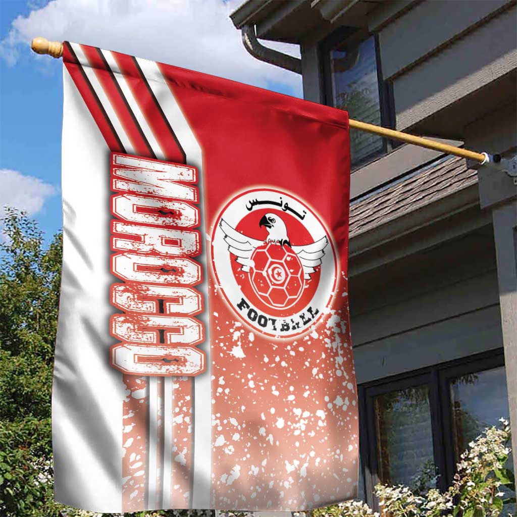 Tunisia Soccer Garden Flag Eagles of Carthage Football - Road To Champion DT03