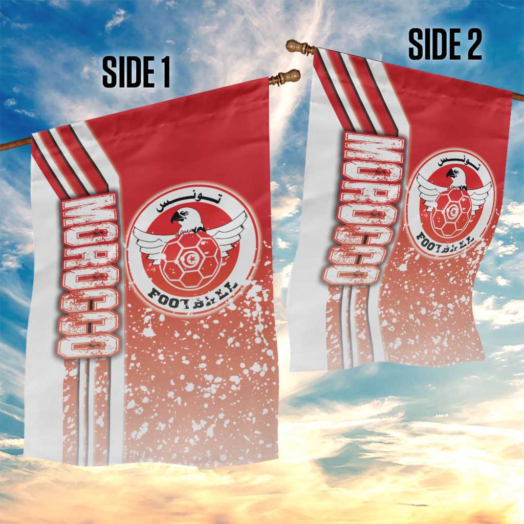 Tunisia Soccer Garden Flag Eagles of Carthage Football - Road To Champion DT03