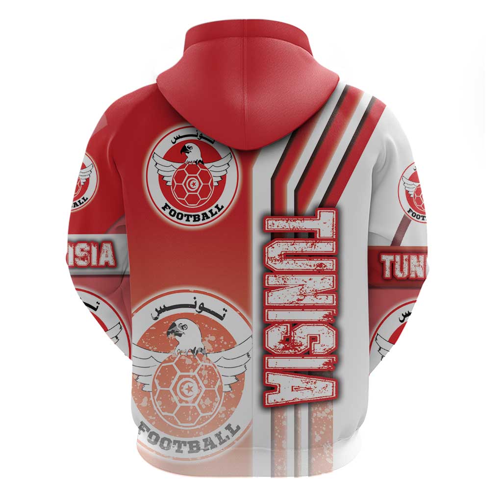 Tunisia Football Hoodie Eagles of Carthage Soccer - Road To Champion DT03
