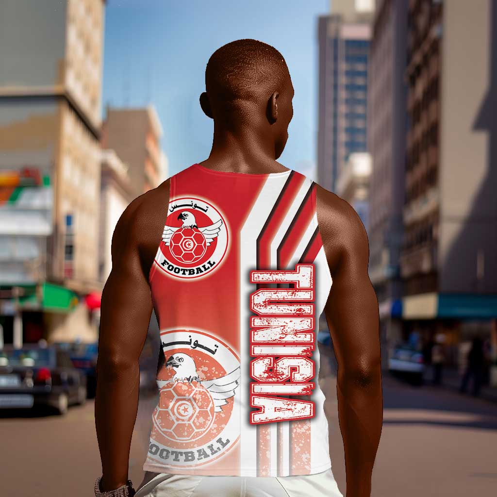 Tunisia Soccer Men Tank Top Eagles of Carthage Football - Road To Champion DT03