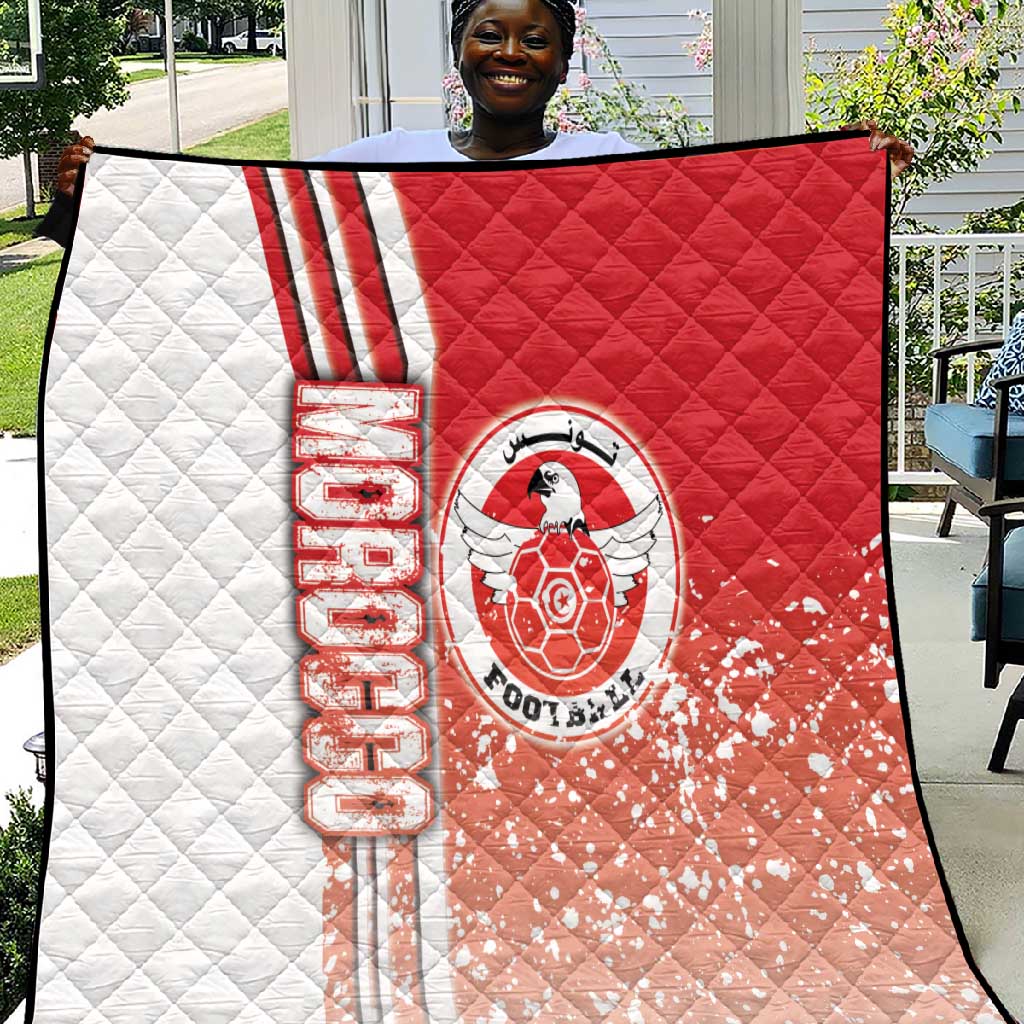 Tunisia Soccer Quilt Eagles of Carthage Football - Road To Champion DT03