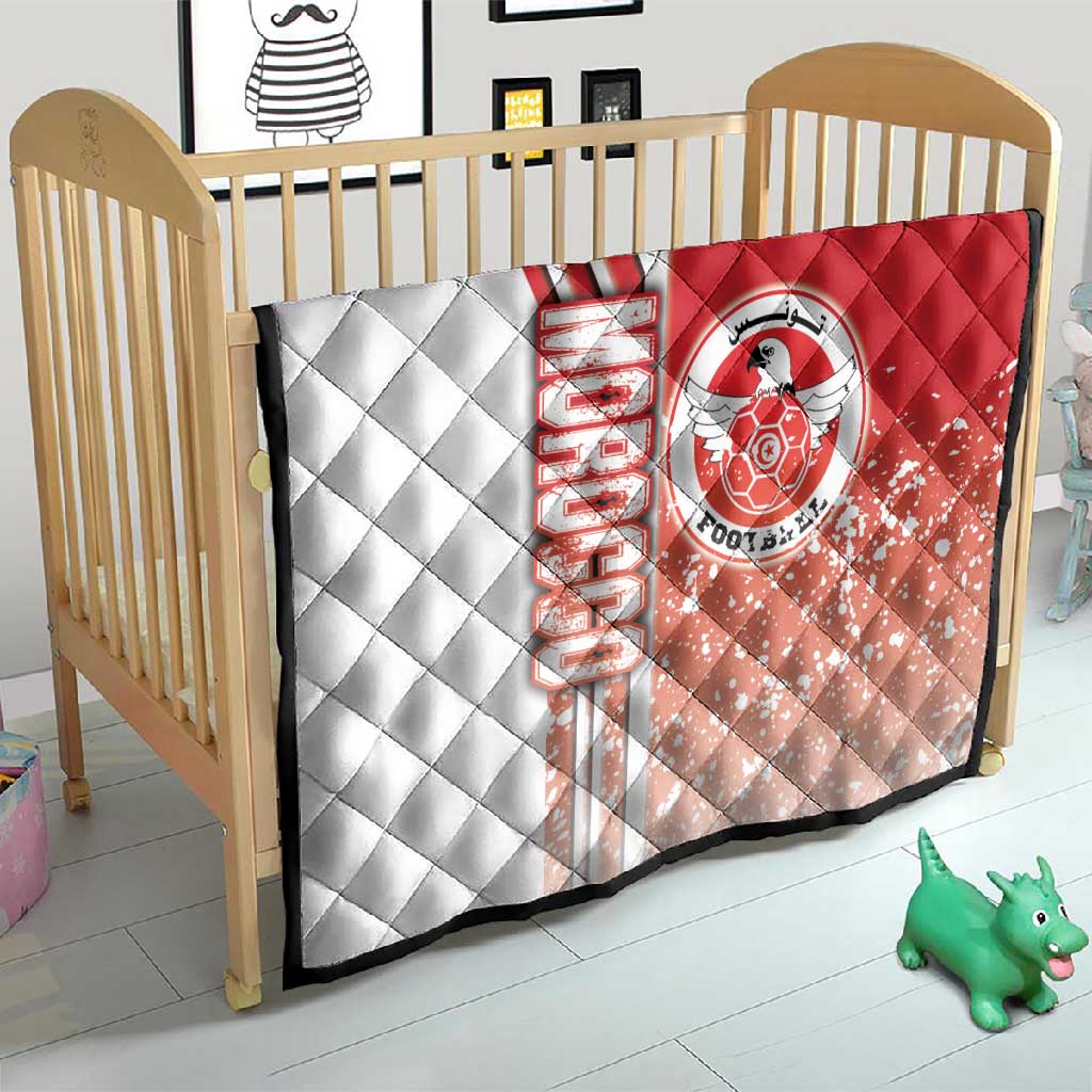 Tunisia Soccer Quilt Eagles of Carthage Football - Road To Champion DT03