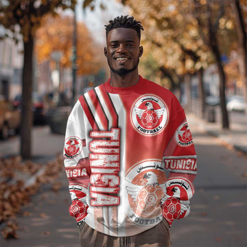 Tunisia Soccer Sweatshirt Eagles of Carthage Football - Road To Champion DT03