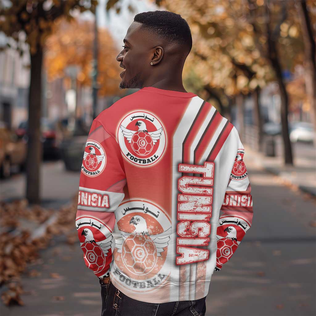 Tunisia Soccer Sweatshirt Eagles of Carthage Football - Road To Champion DT03