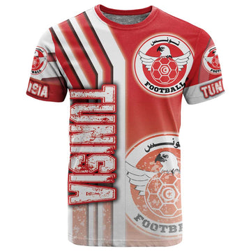 Tunisia Soccer T shirt Eagles of Carthage Football - Road To Champion DT03
