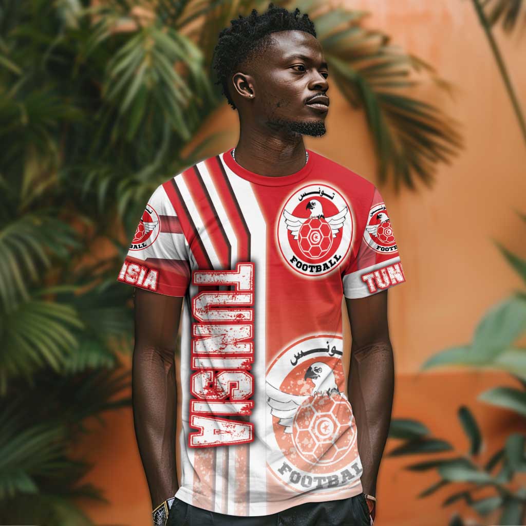 Tunisia Soccer T shirt Eagles of Carthage Football - Road To Champion DT03