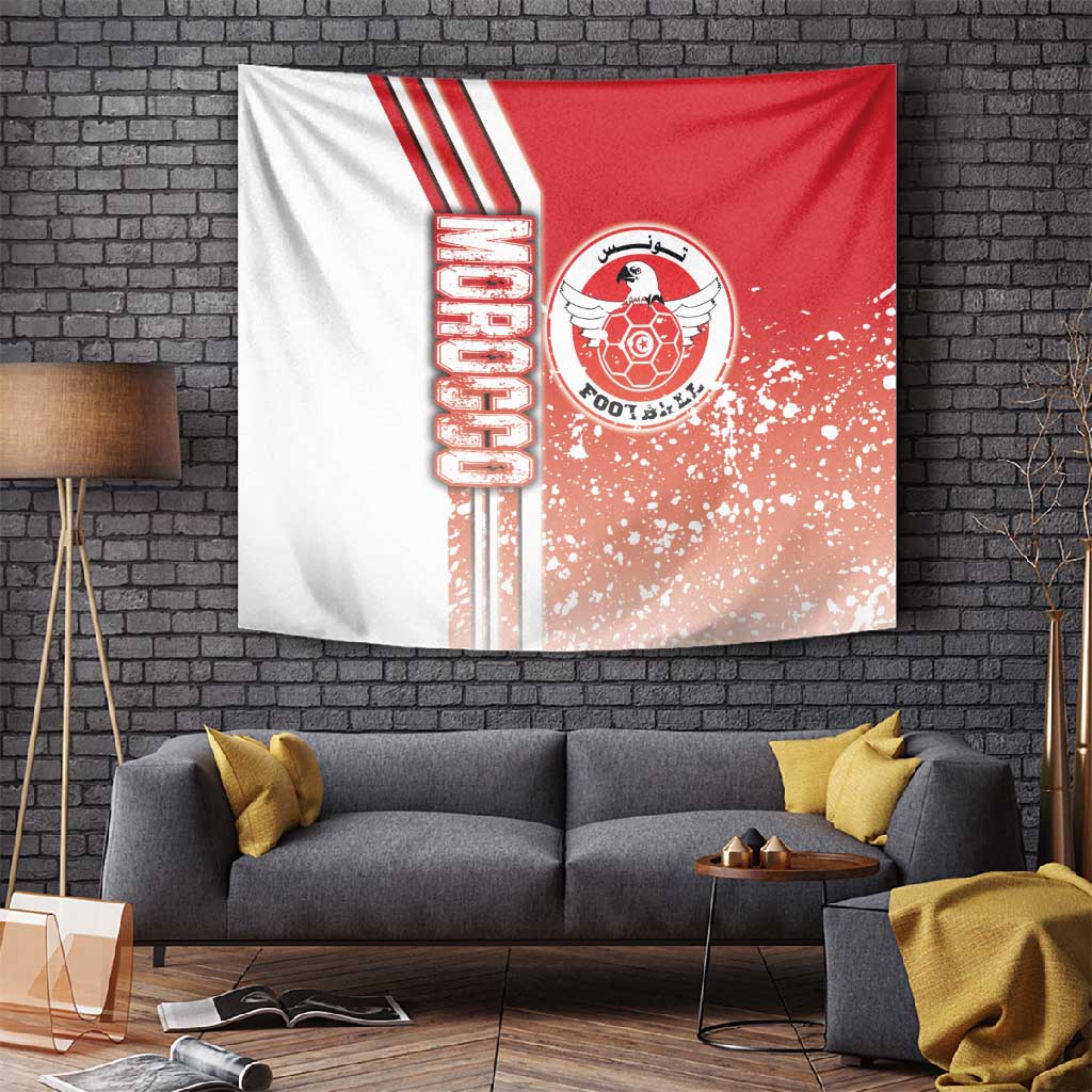 Tunisia Soccer Tapestry Eagles of Carthage Football - Road To Champion DT03
