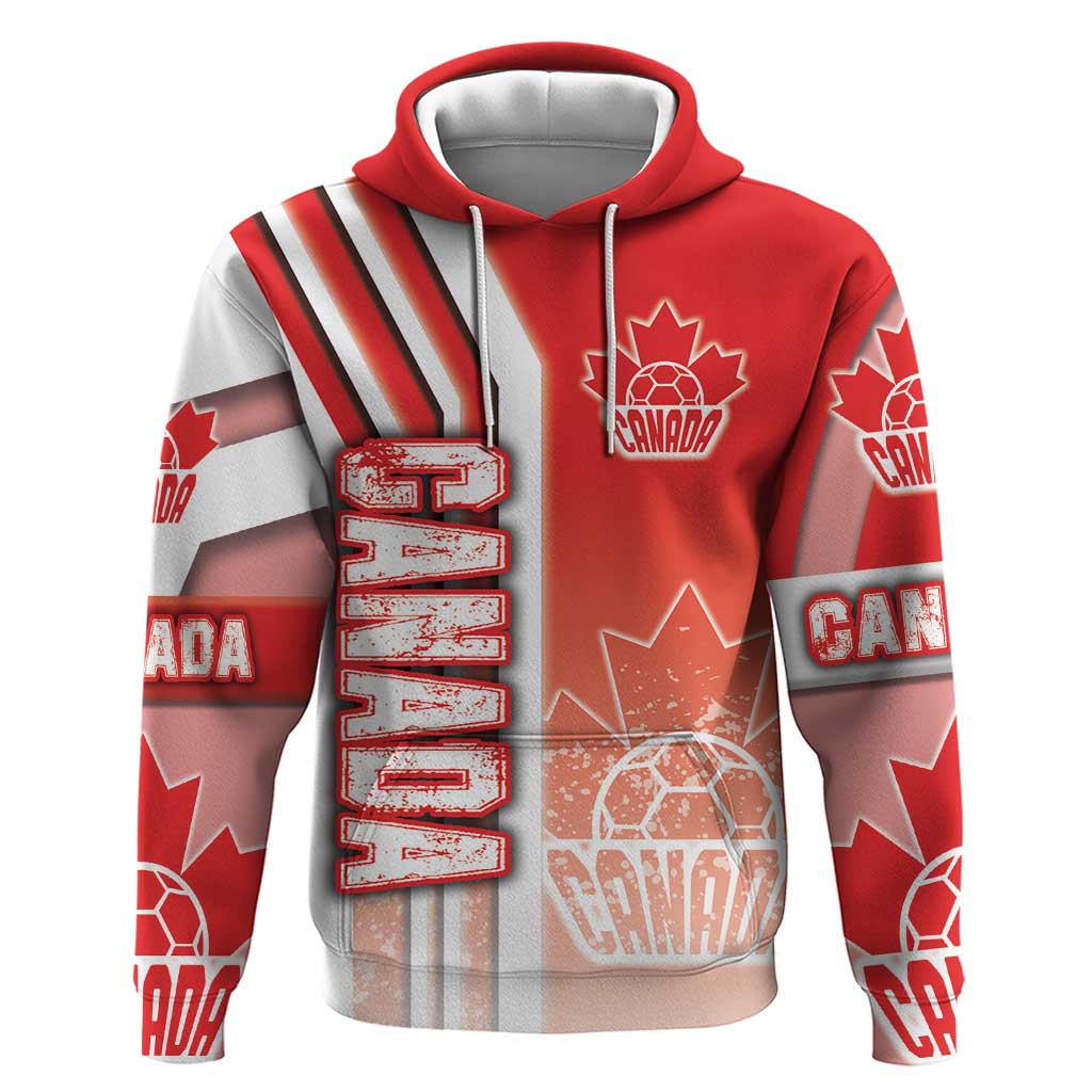 Canada Football Hoodie Canucks Soccer - Road To Champion DT03