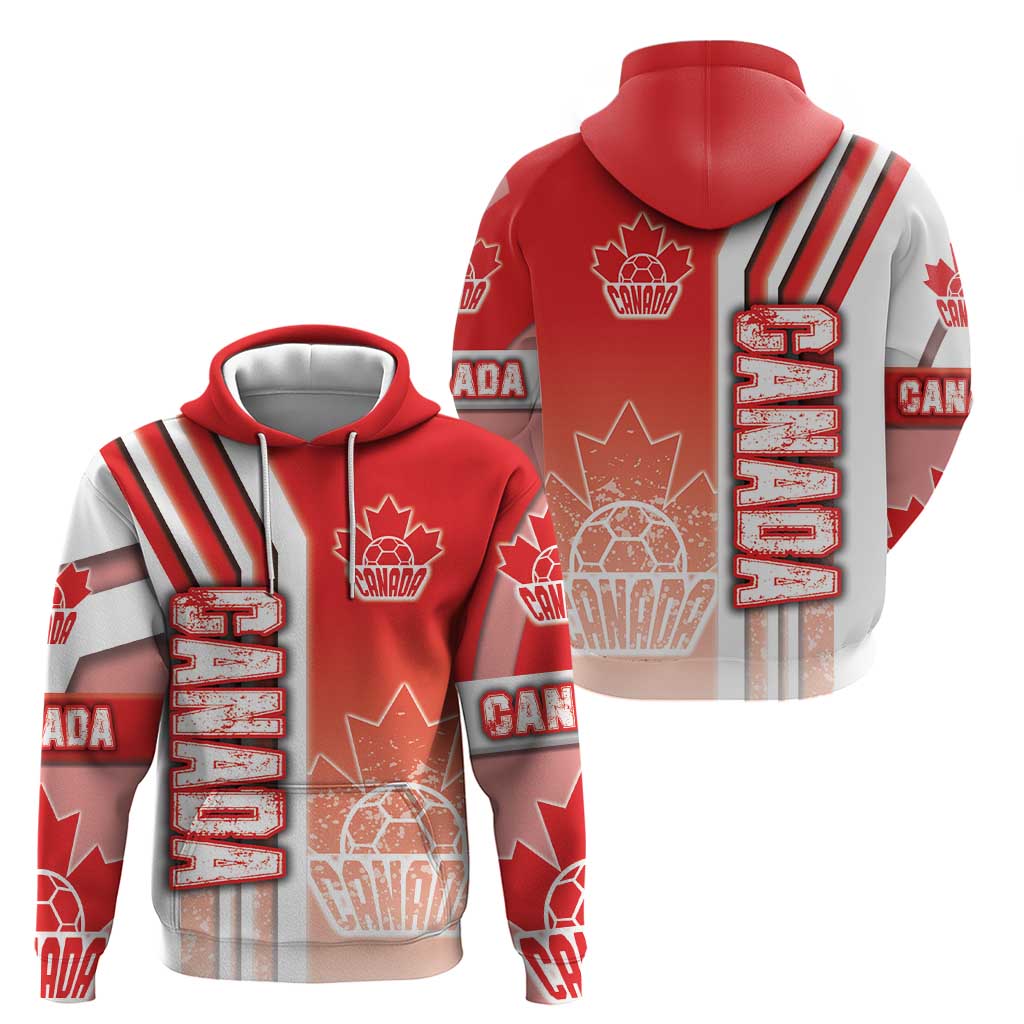 Canada Football Hoodie Canucks Soccer - Road To Champion DT03
