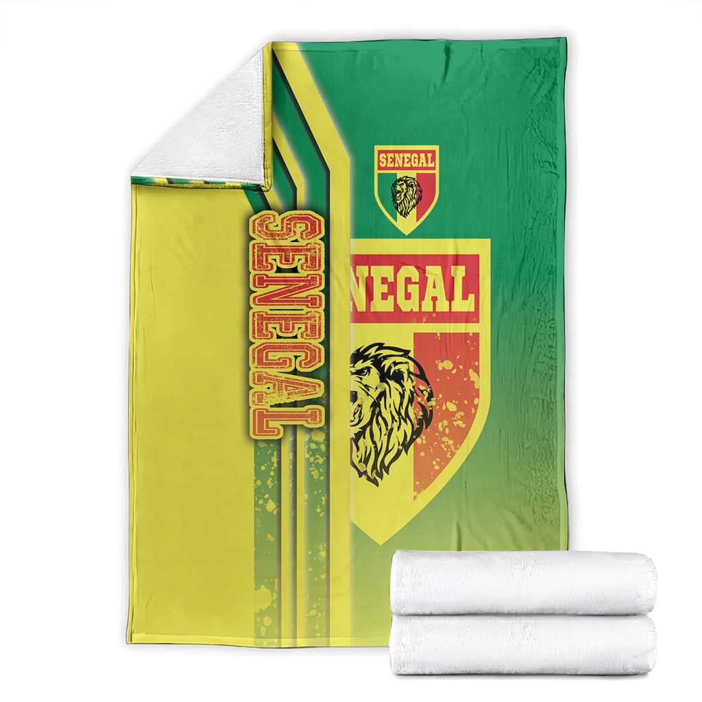Senegal Soccer Blanket Lions of Teranga Football - Road To Champion DT03