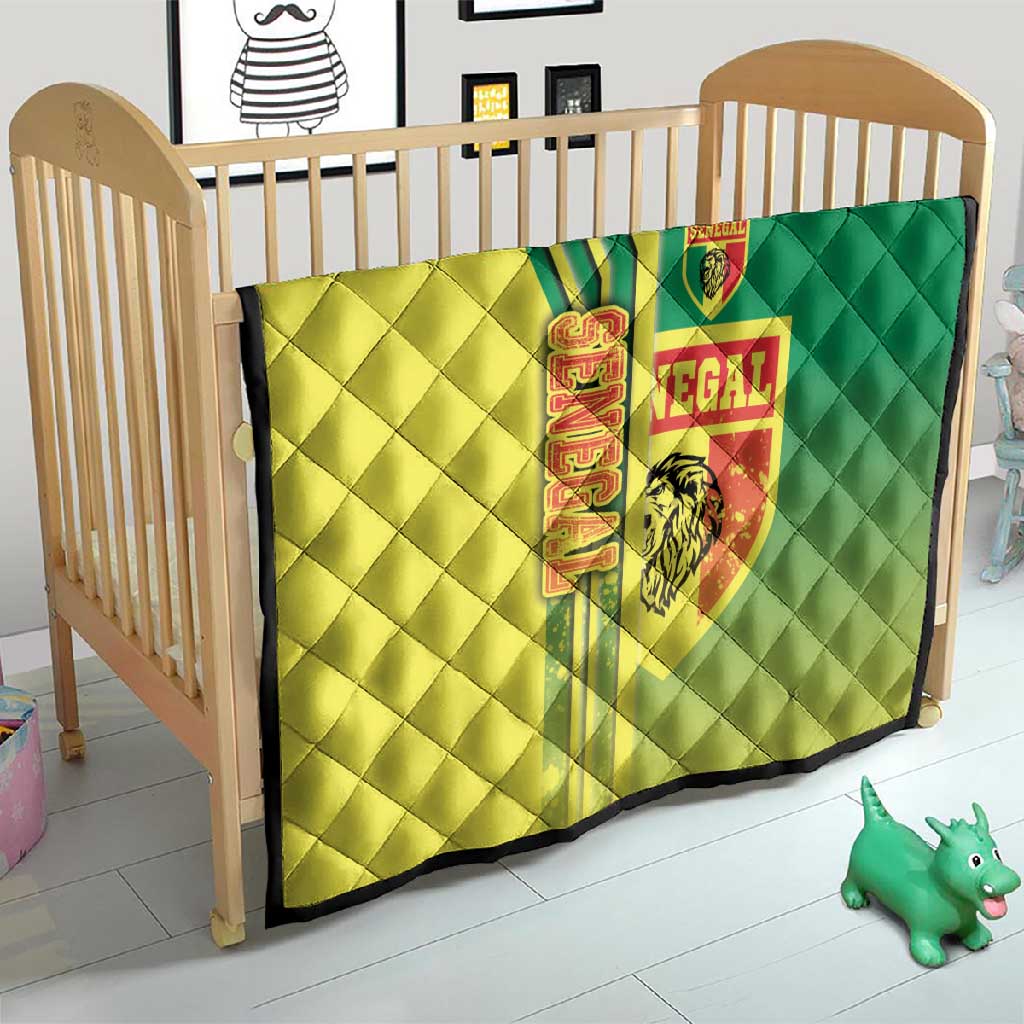 Senegal Soccer Quilt Lions of Teranga Football - Road To Champion DT03