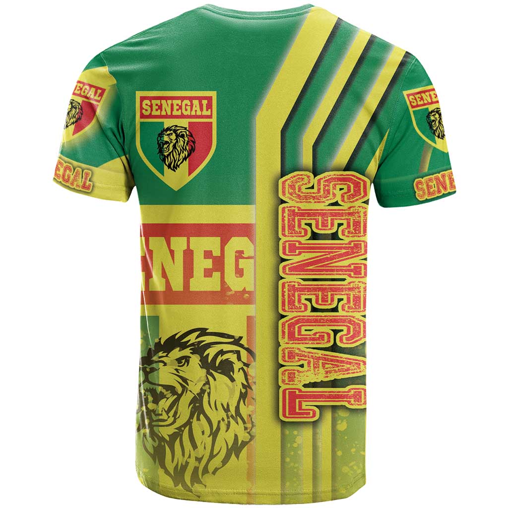 Senegal Soccer T shirt Lions of Teranga Football - Road To Champion DT03