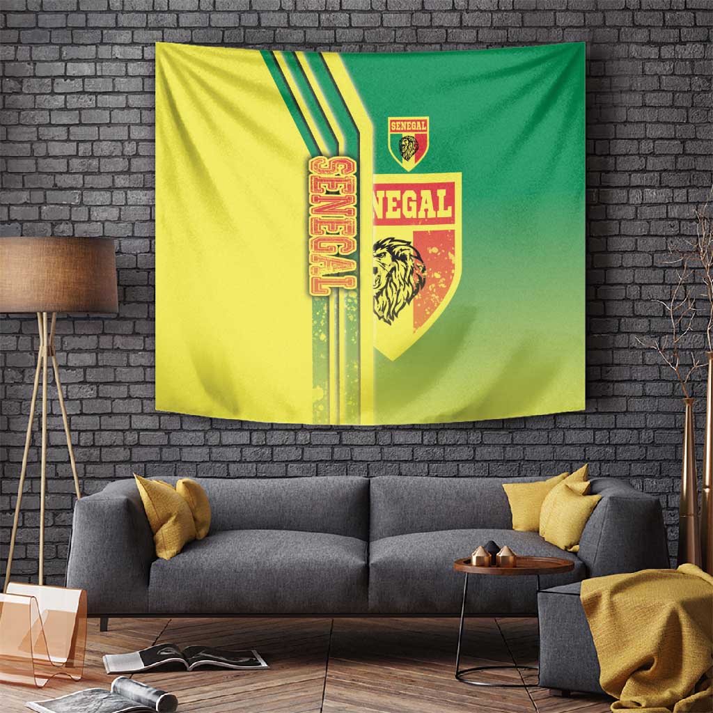 Senegal Soccer Tapestry Lions of Teranga Football - Road To Champion DT03
