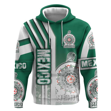 Mexico Football Hoodie El Tri Soccer - Road To Champion DT03