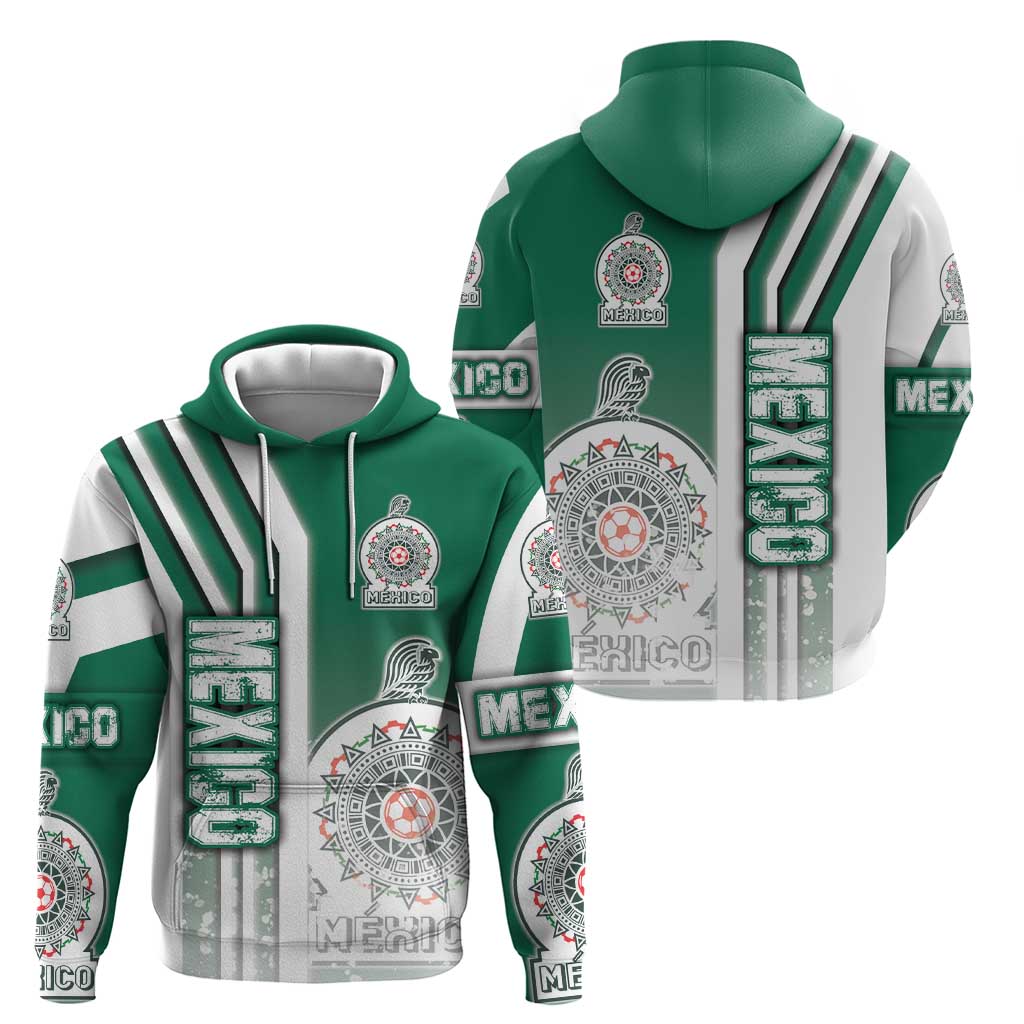 Mexico Football Hoodie El Tri Soccer - Road To Champion DT03