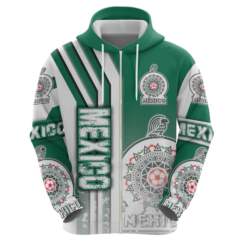 Mexico Football Hoodie El Tri Soccer - Road To Champion DT03
