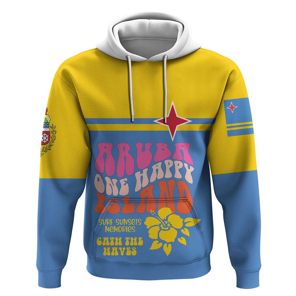 Aruba Hoodie One Happy Island 2025 DT03
