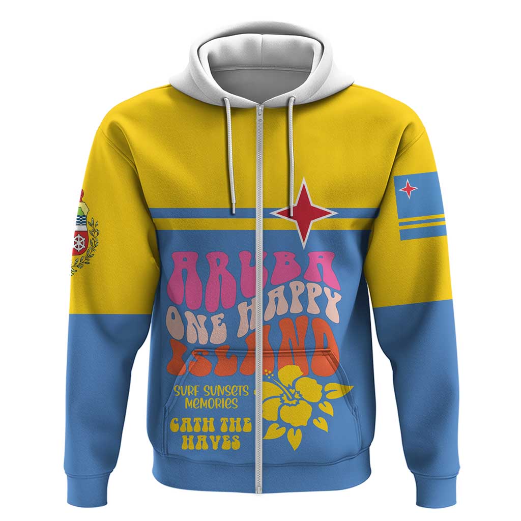 Aruba Hoodie One Happy Island 2025 DT03
