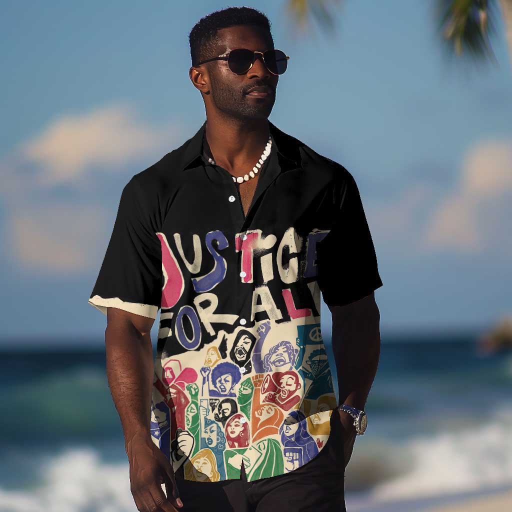 African Stand Firm Hawaiian Shirt Justice For All DT03