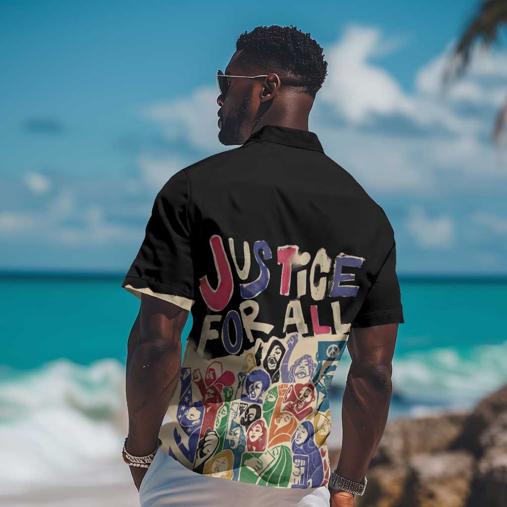 African Stand Firm Hawaiian Shirt Justice For All DT03