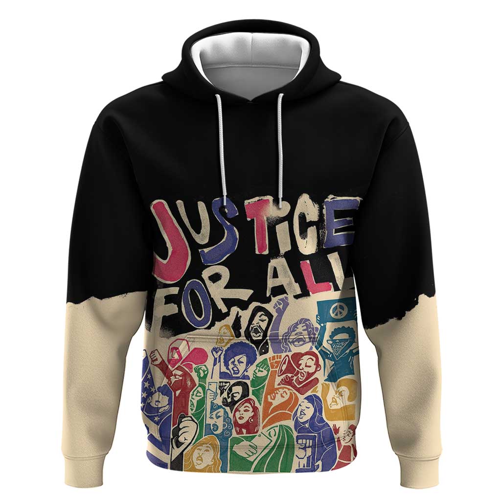 African Stand Firm Justice Now Hoodie DT03