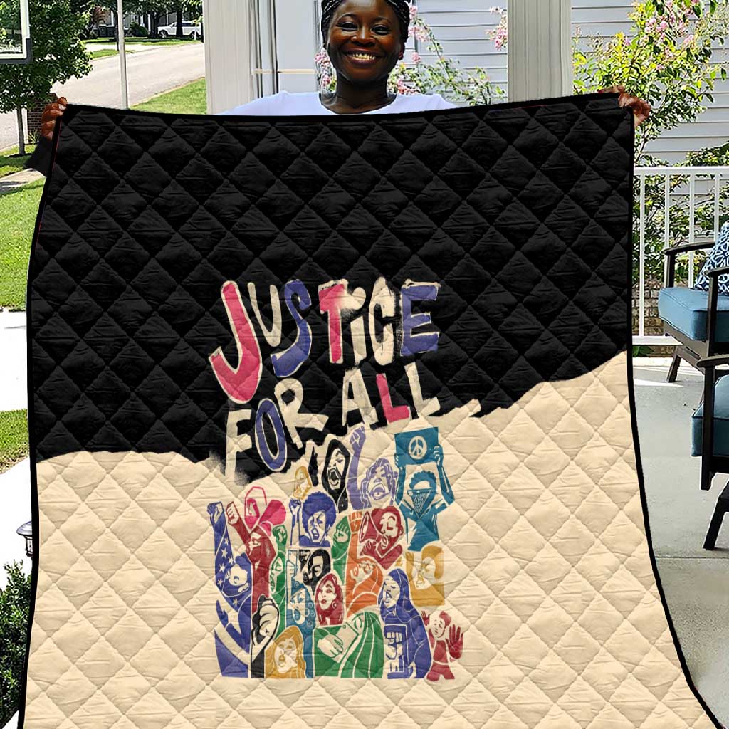 African Stand Firm Quilt Justice For All DT03