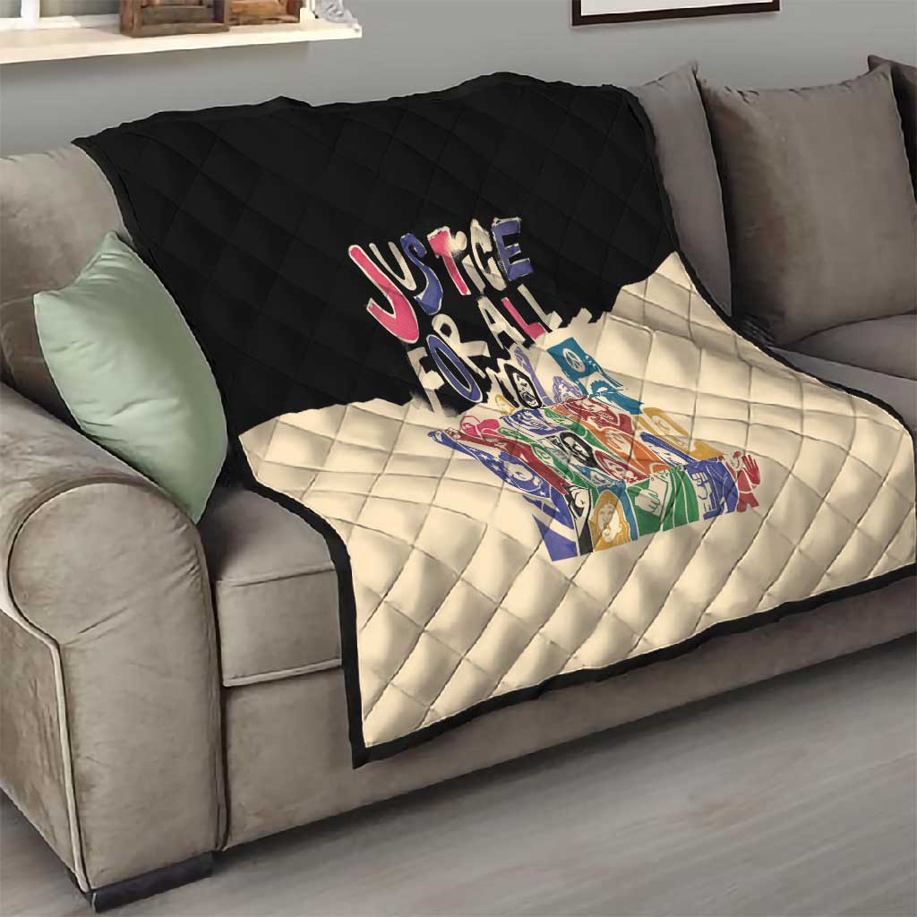 African Stand Firm Quilt Justice For All DT03