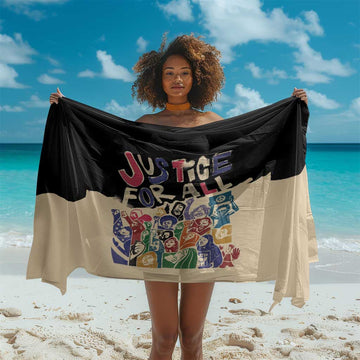 African Stand Firm Sarong Justice For All DT03