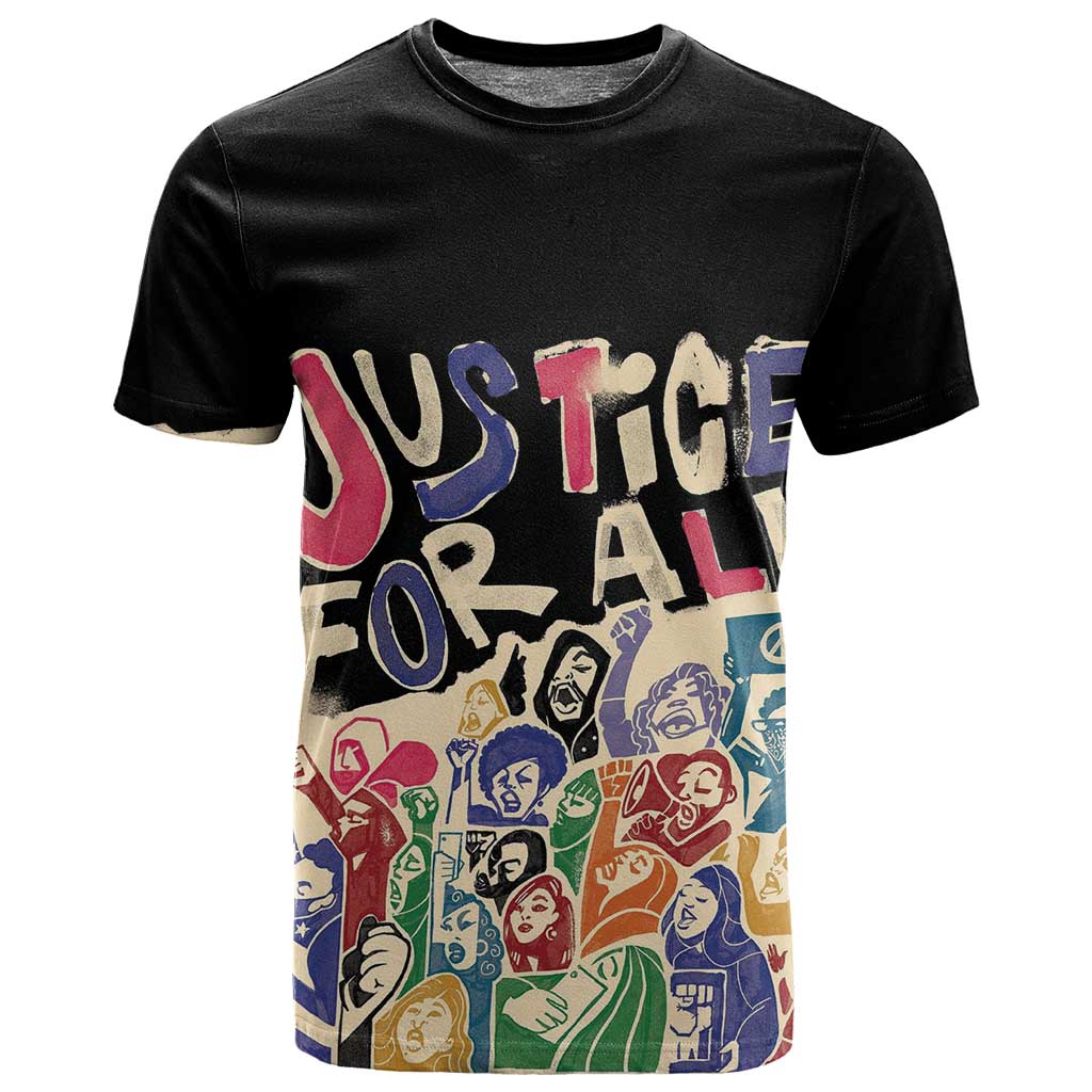African Stand Firm T shirt Justice For All DT03