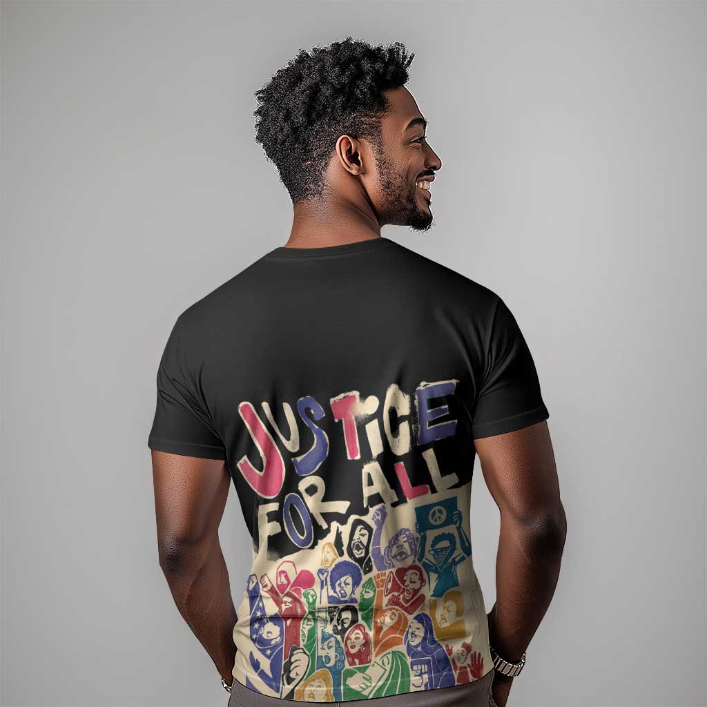 African Stand Firm T shirt Justice For All DT03