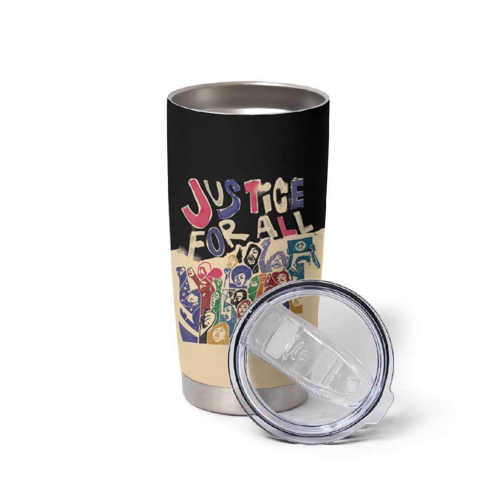African Stand Firm Tumbler Cup Justice For All DT03