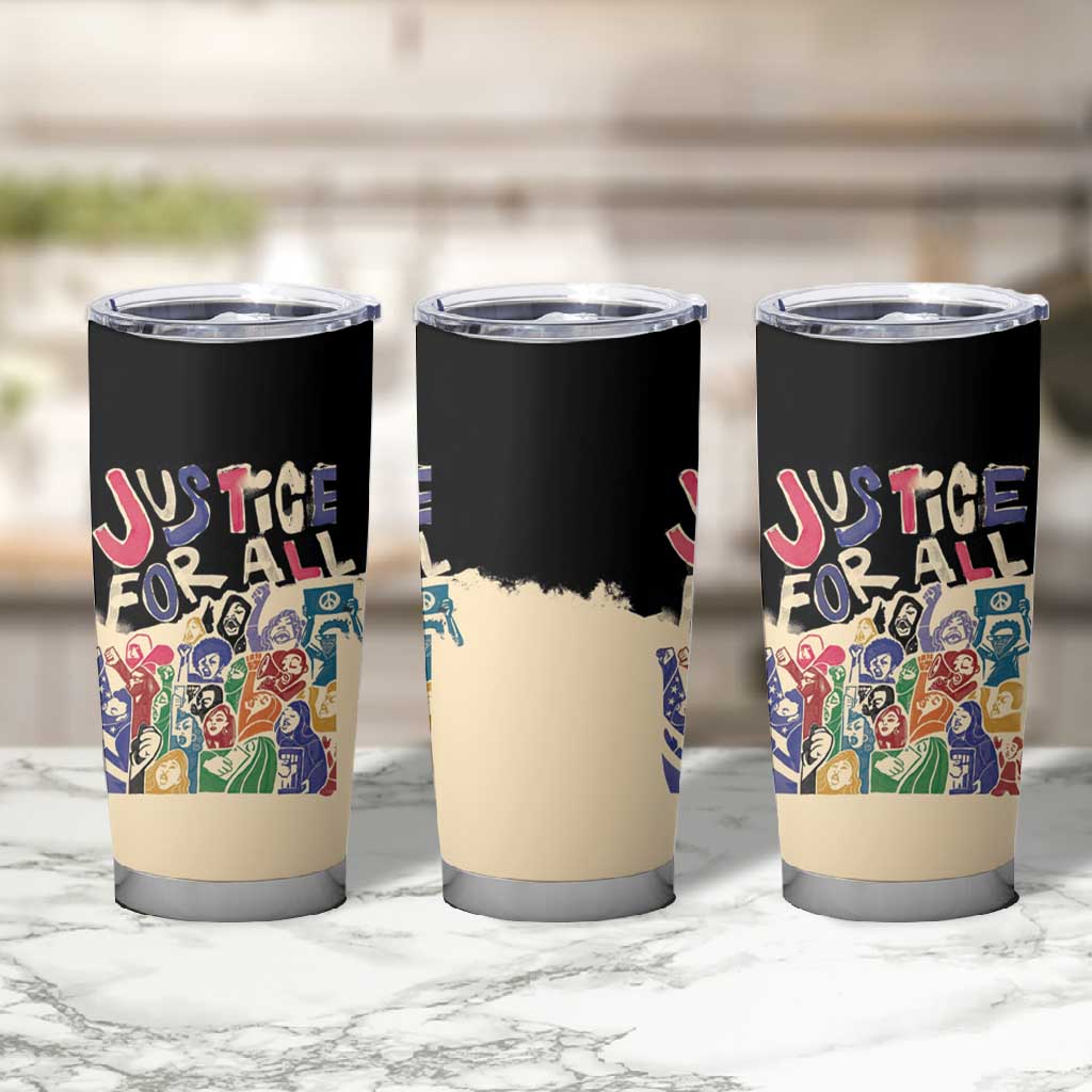 African Stand Firm Tumbler Cup Justice For All DT03