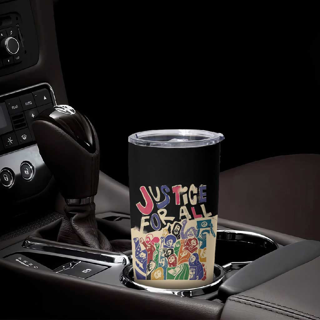African Stand Firm Tumbler Cup Justice For All DT03