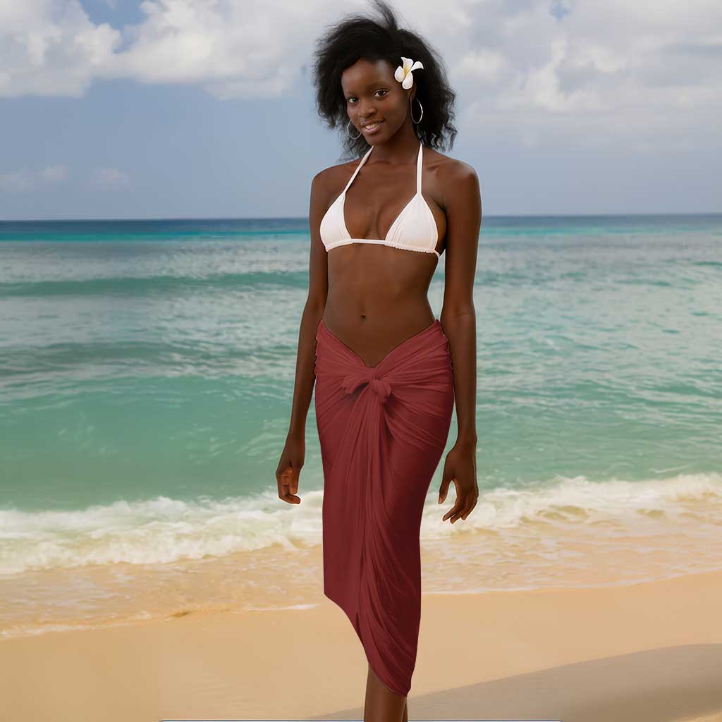 African Map Fingerprint Sarong Being Black Is The Best Part Of My Personality DT03