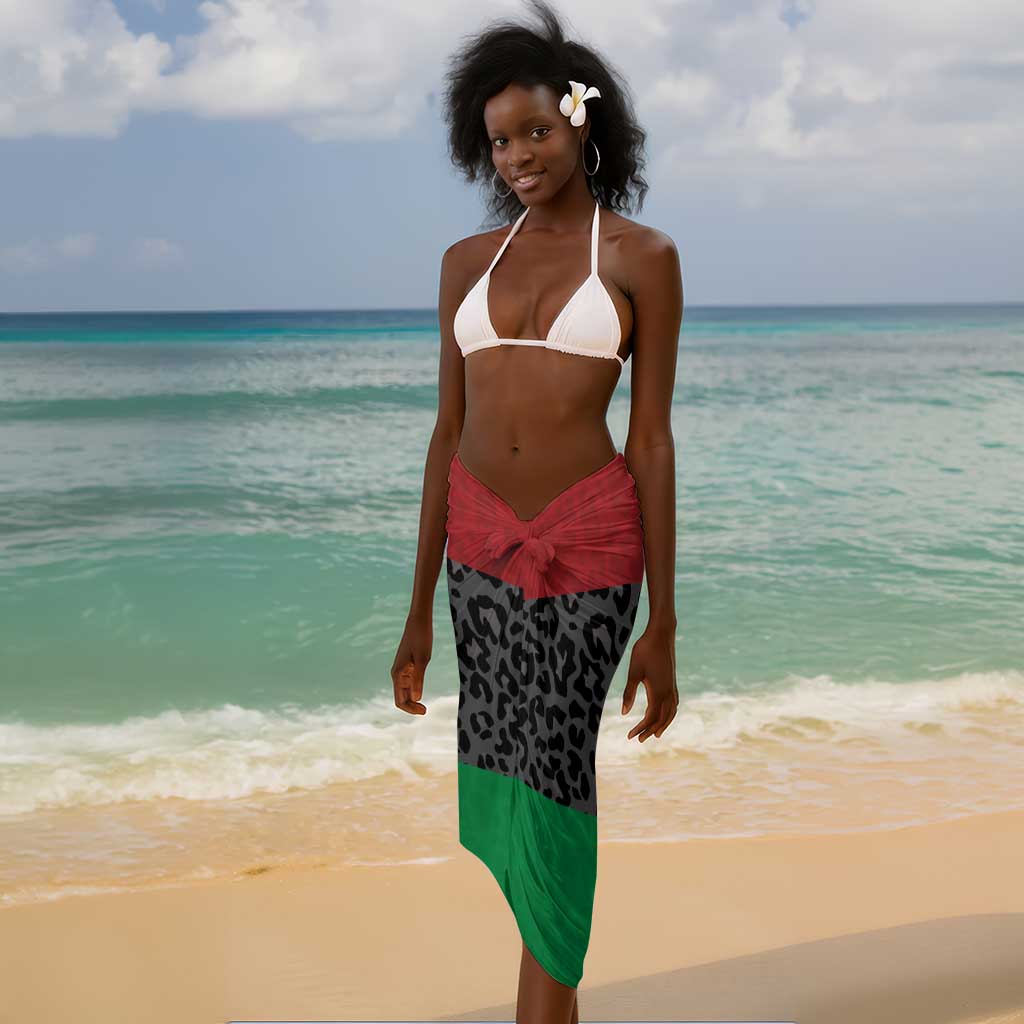 Pan African Black Panther Sarong All Power To The People DT03