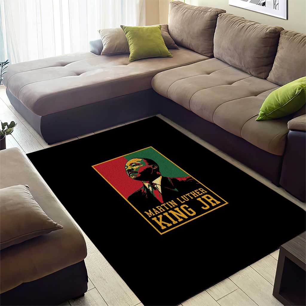 Martin Luther King Jr Area Rug MLK Retro Style DT03