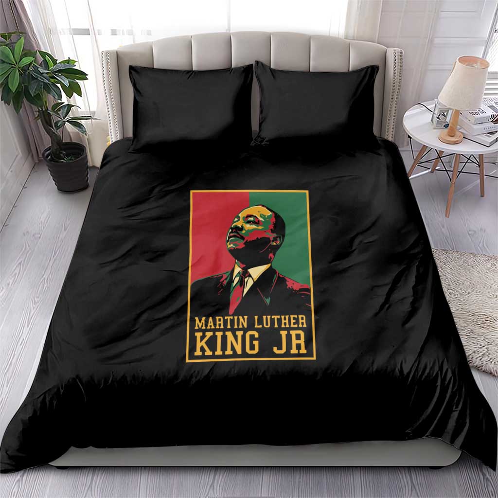 Martin Luther King Jr Bedding Set MLK Retro Style DT03