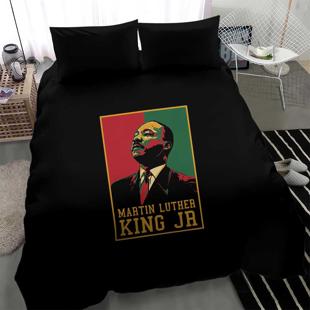 Martin Luther King Jr Bedding Set MLK Retro Style DT03