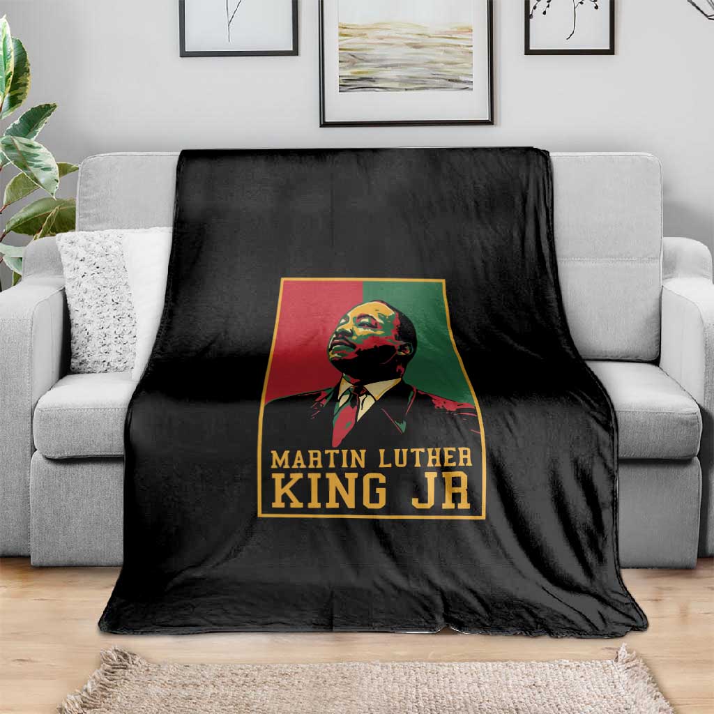 Martin Luther King Jr Blanket MLK Retro Style DT03