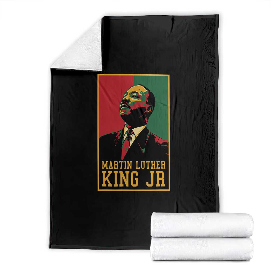 Martin Luther King Jr Blanket MLK Retro Style DT03