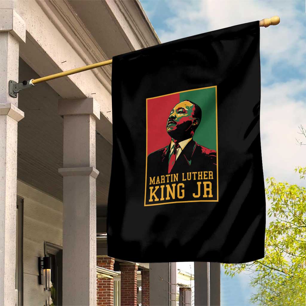 Martin Luther King Jr Garden Flag MLK Retro Style DT03